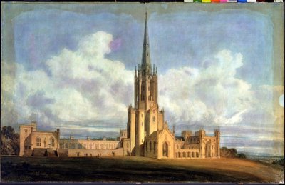 Projet de design pour Fonthill Abbey, Wiltshire, 1798 - Joseph Mallord William Turner